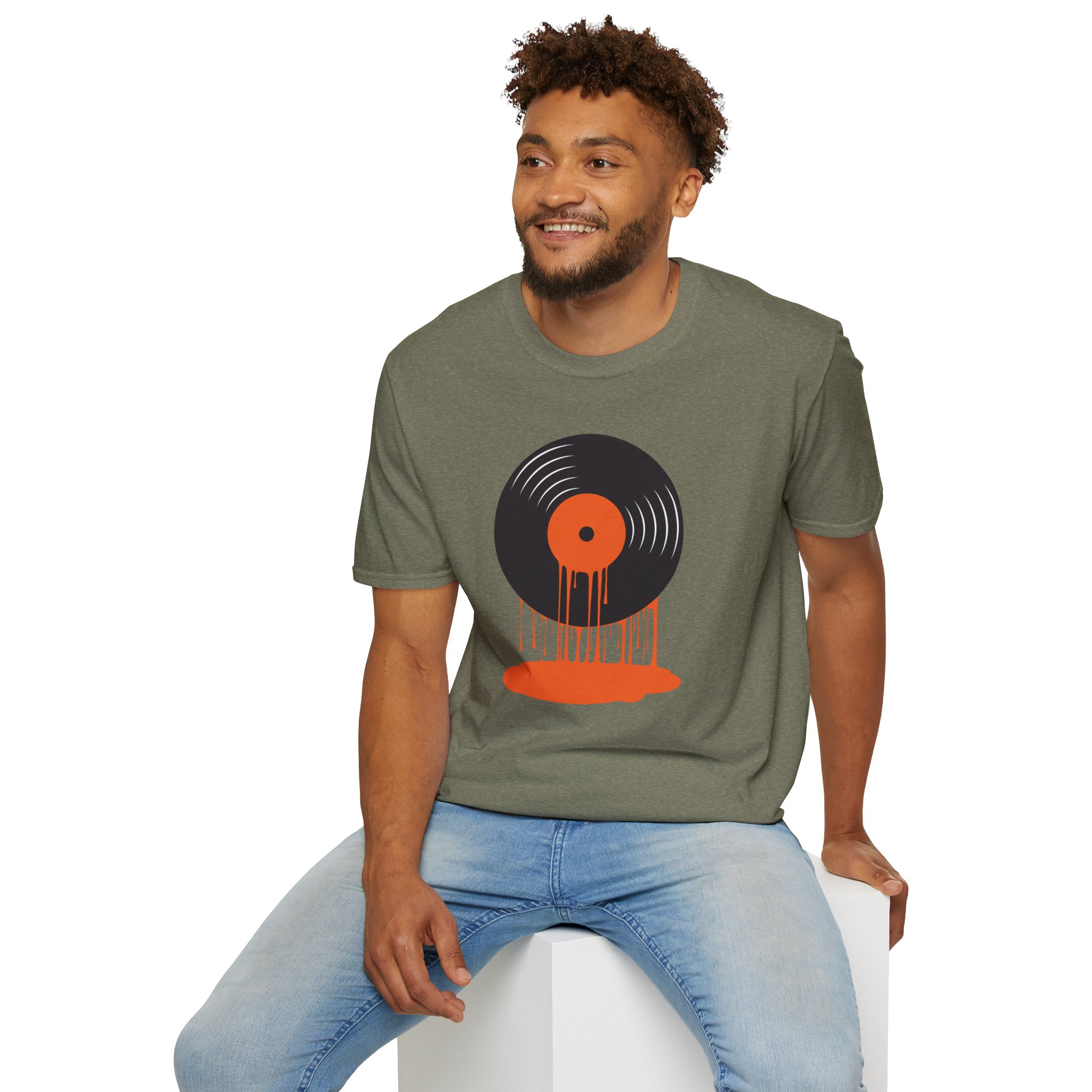 Vinyl Record Drip T-Shirt — Retro Music Tee - Image 48