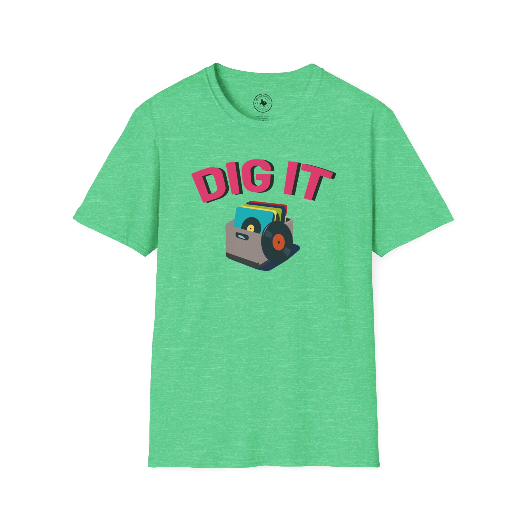 Dig It T-Shirt — Retro Excavator Graphic Tee - Image 82