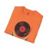 Retro Vinyl Record T-Shirt — Rainbow Stack Turntable Tee - Thumbnail Image 24