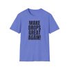 Make Drops Great Again! Unisex Softstyle T-Shirt - Thumbnail Image 39