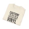 Vinyl Lover T-Shirt — "Caution! Can Talk About Vinyl For Hours" Music Tee - Thumbnail Image 34