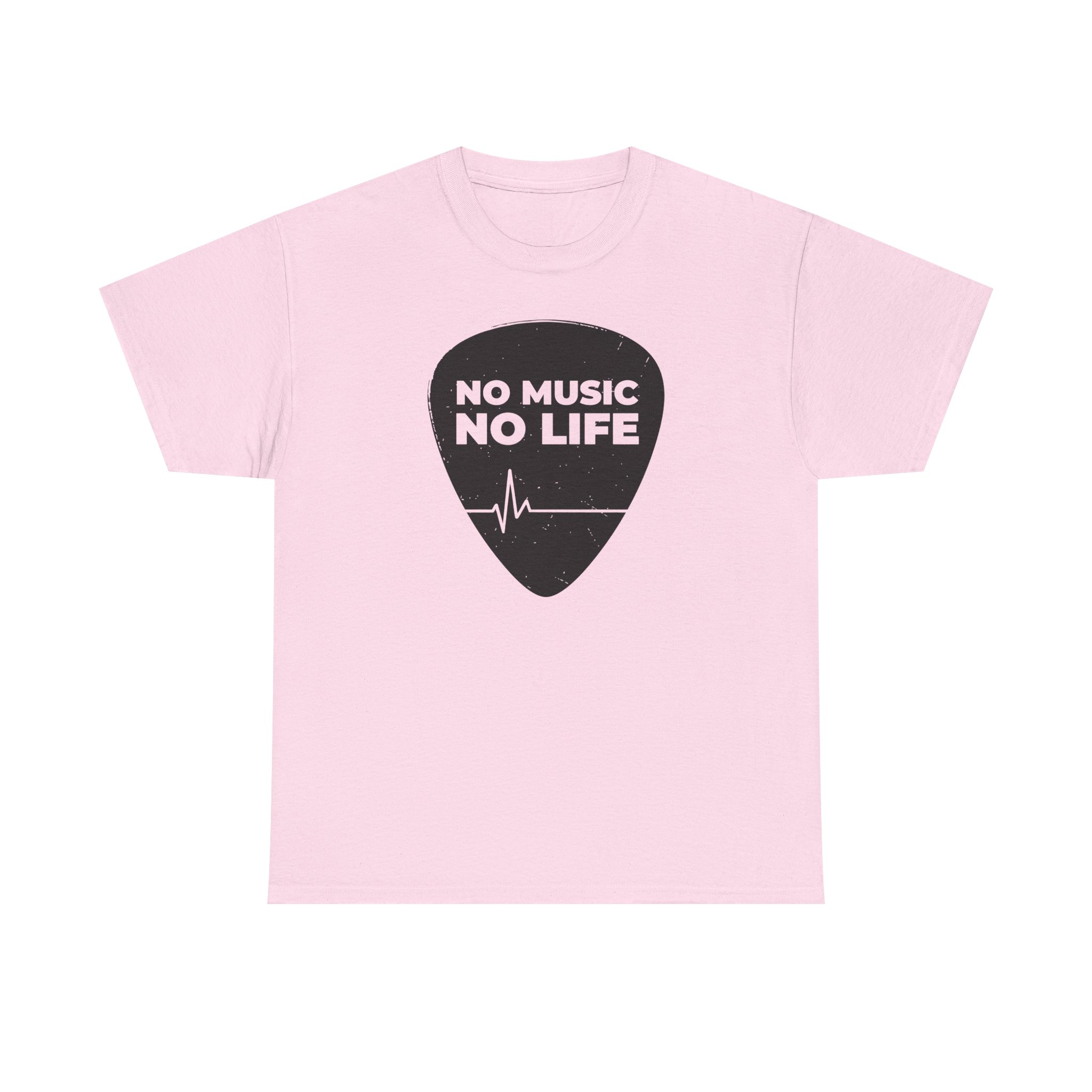 Music Lover Unisex Tee - "No Music No Life" Graphic T-Shirt - Image 45