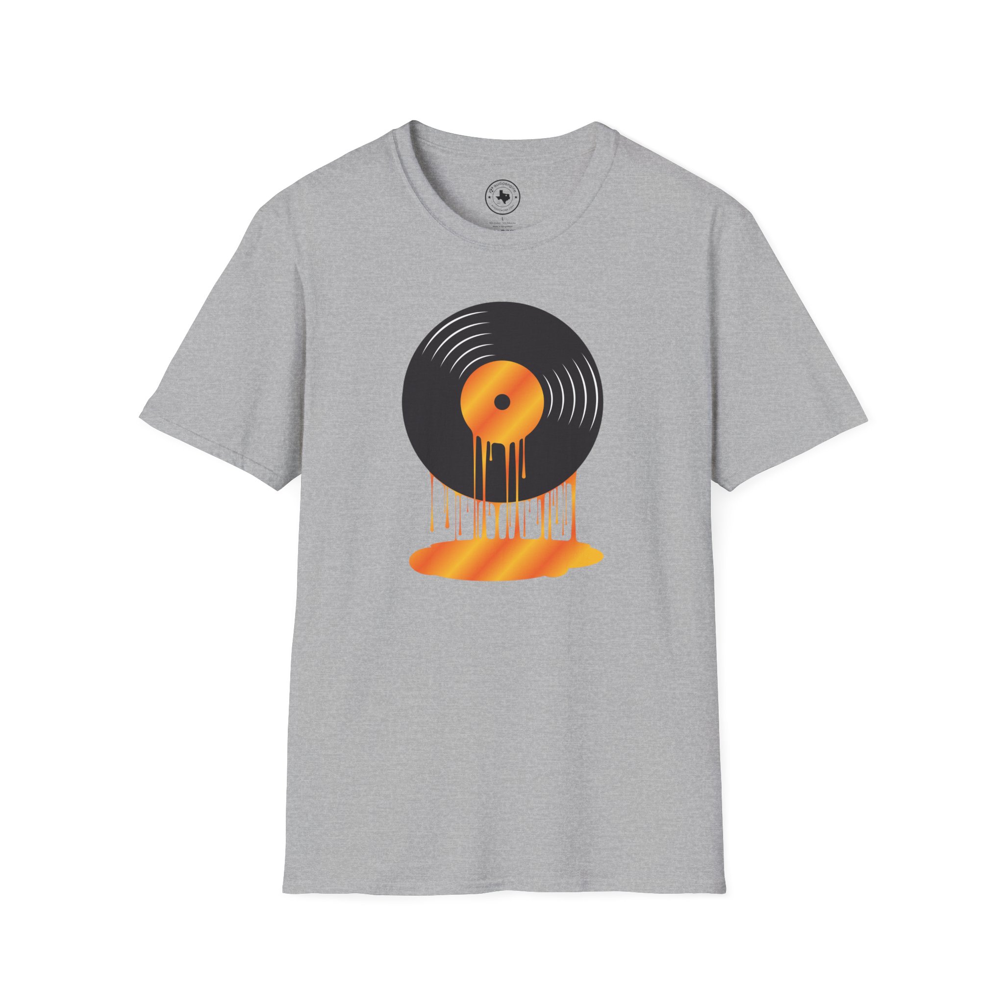 Melting Vinyl Record T-Shirt – Retro Music Tee - Image 19