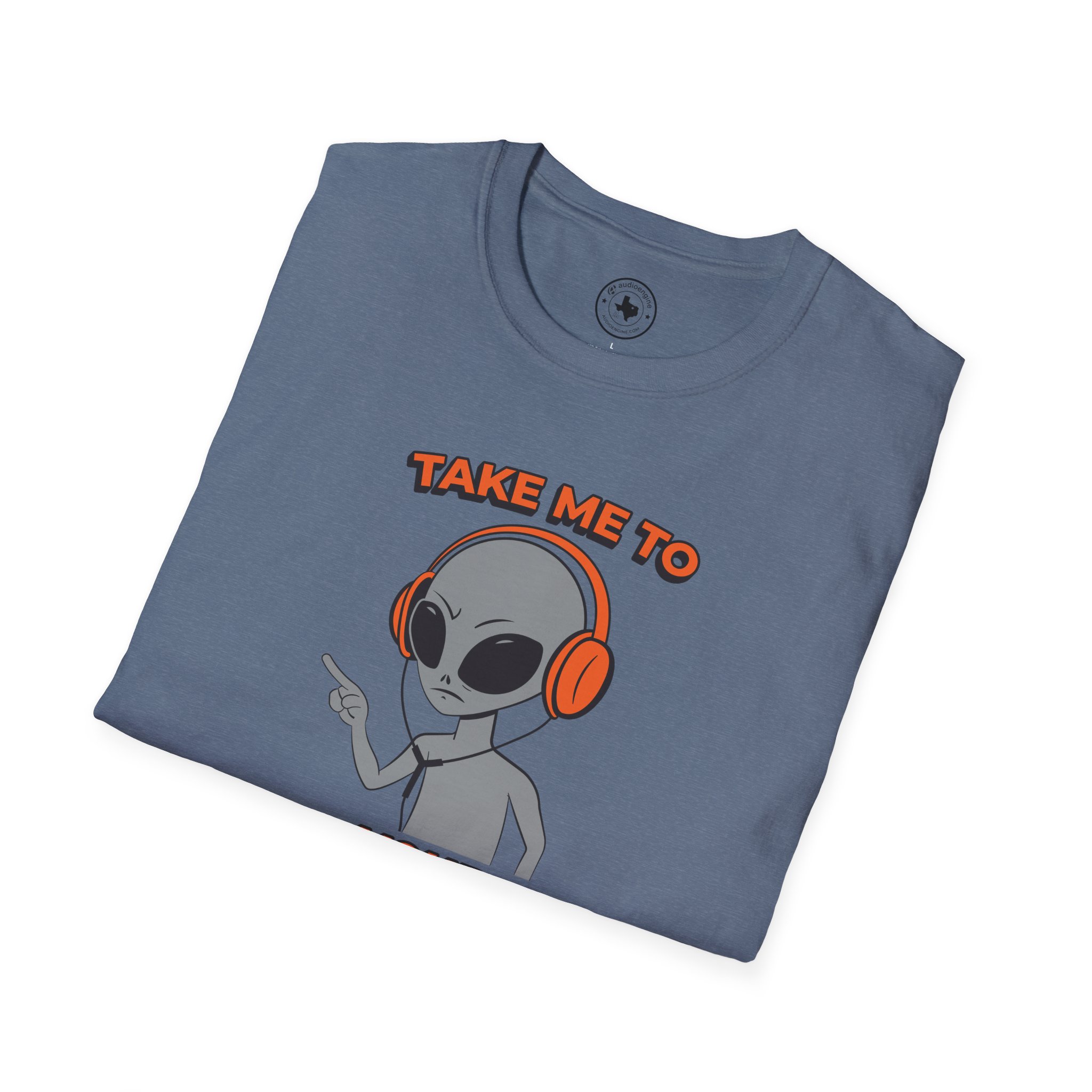 Alien DJ T-Shirt — "Take Me To Your Tweeter" Graphic Tee - Image 58