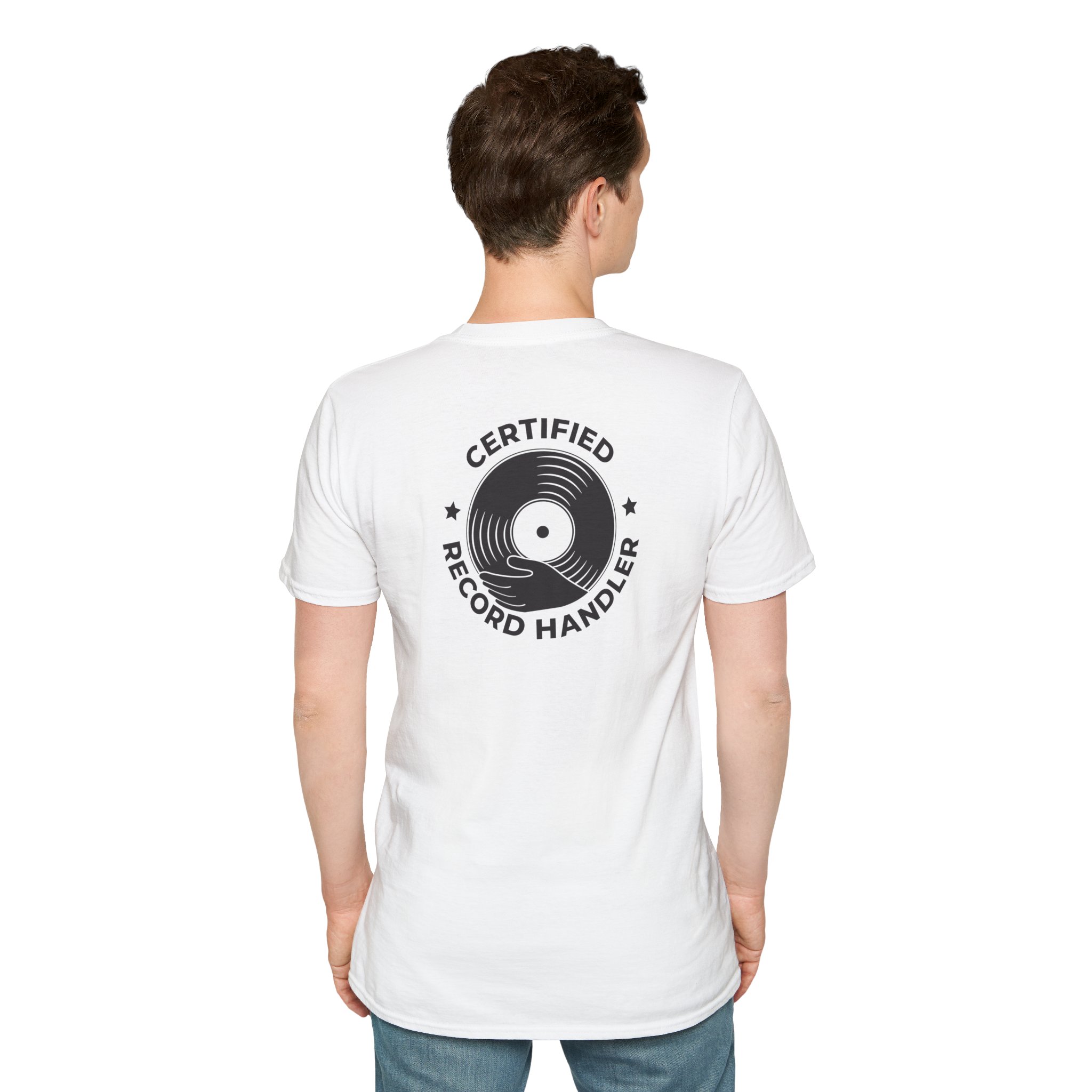 Certified Record Handler T-Shirt — Retro Vinyl DJ Tee - Image 12