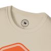 Orange Bass Guitar Badge T-Shirt — Retro Musician Tee for Bass Players - Thumbnail Image 21
