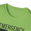 Emergency DJ Unisex Softstyle T-Shirt - Perfect for Music Lovers and Events - Thumbnail Image 3