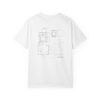 Minimalist Blueprint Tee | Unisex T-Shirt, Casual Clothing, Graphic Tee, Comfortable Fashion, Gift for Architects - Thumbnail Image 1