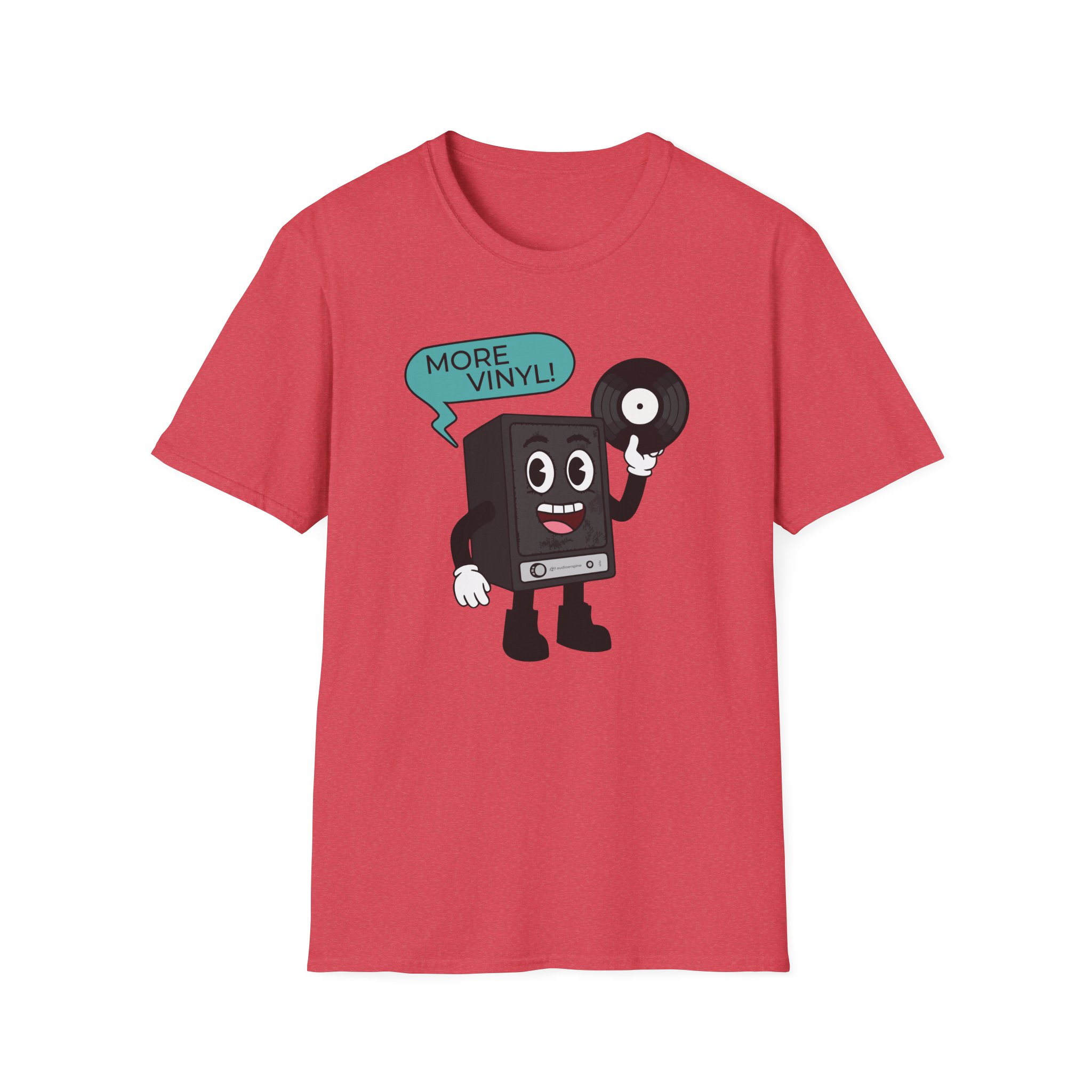 Vinyl Music Lover T-Shirt - More Vinyl Design - Image 53