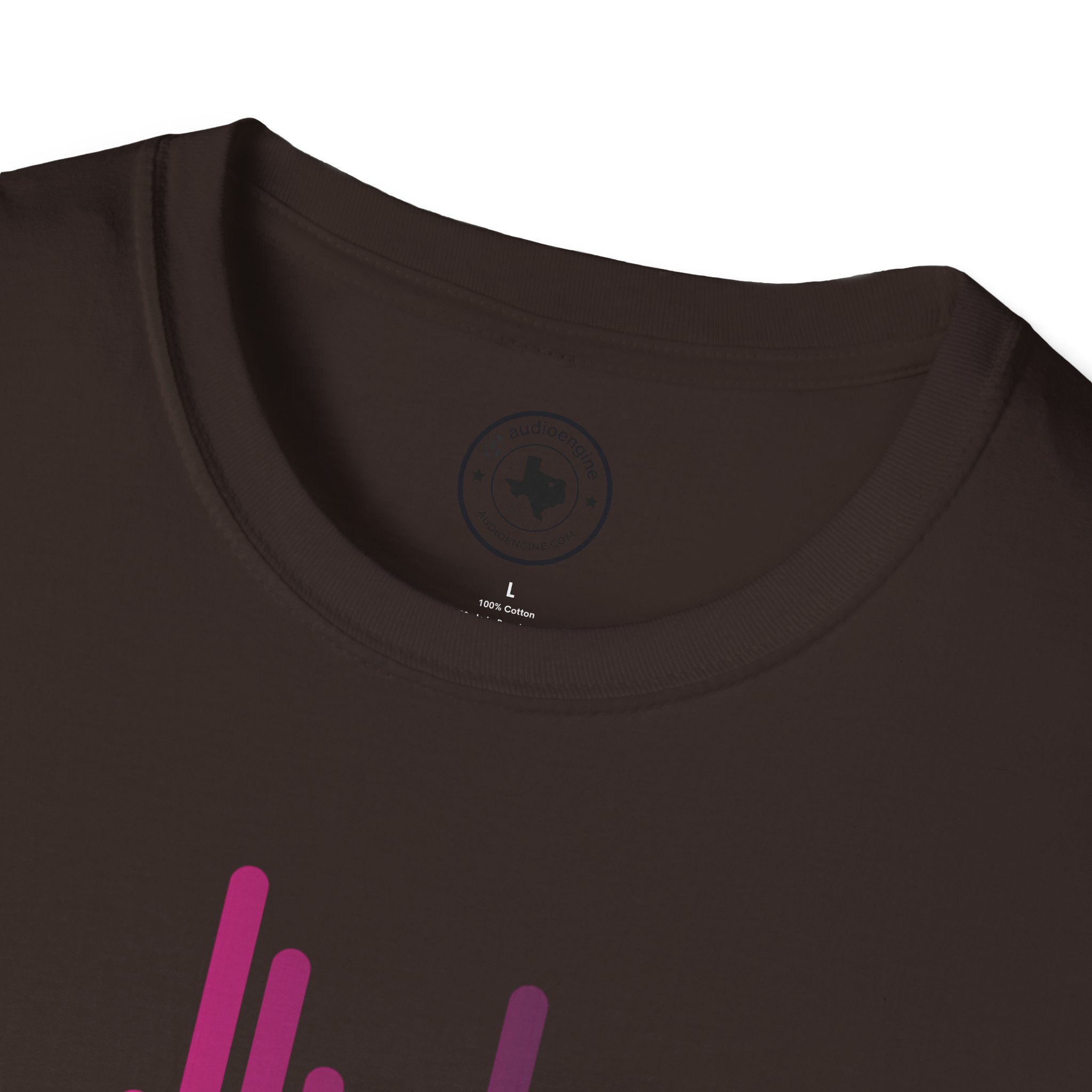 Audio Waveform Graphic Tee — Gradient Soundwave T-Shirt - Image 43