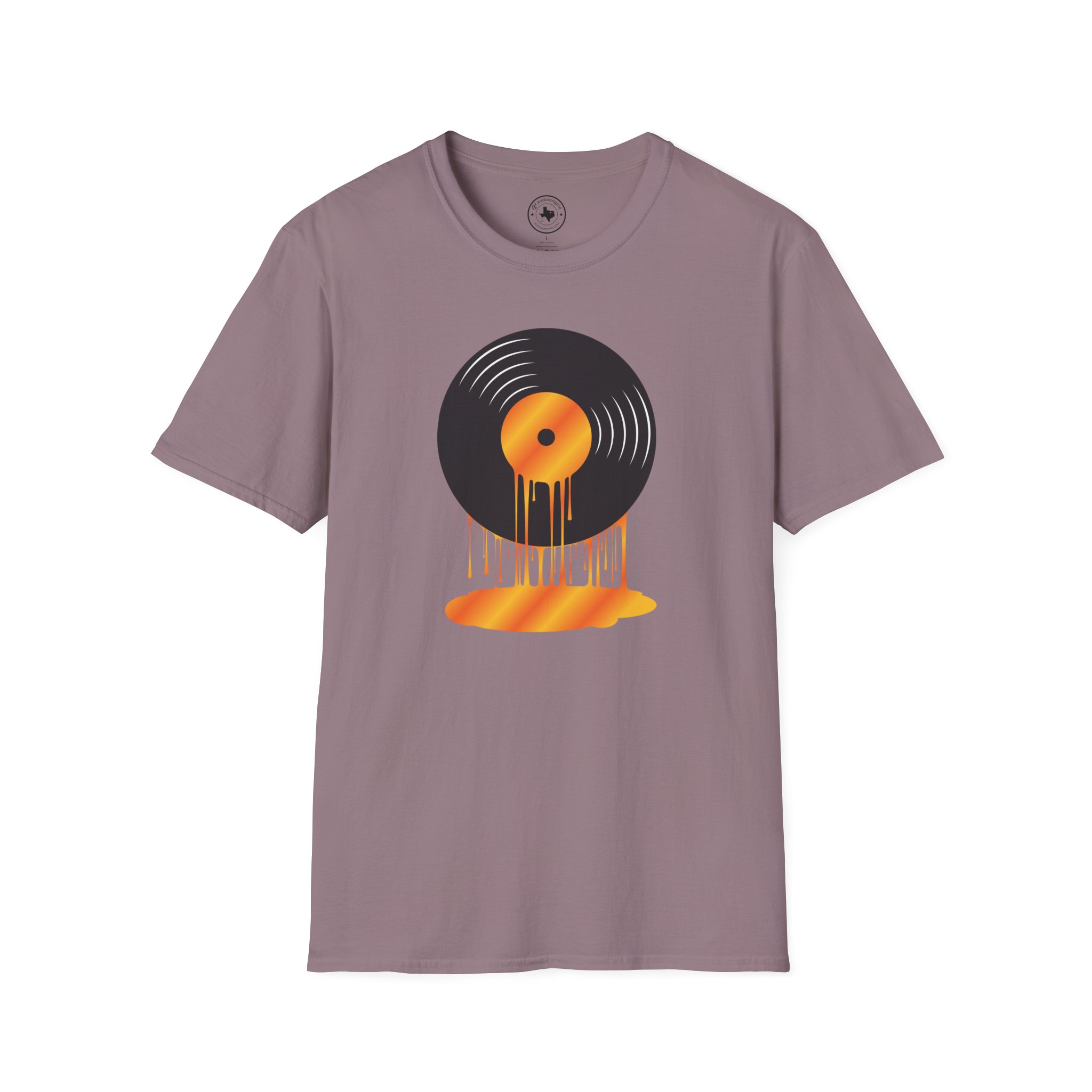 Melting Vinyl Record T-Shirt – Retro Music Tee - Image 118