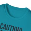 Vinyl Lover T-Shirt — "Caution! Can Talk About Vinyl For Hours" Music Tee - Thumbnail Image 69