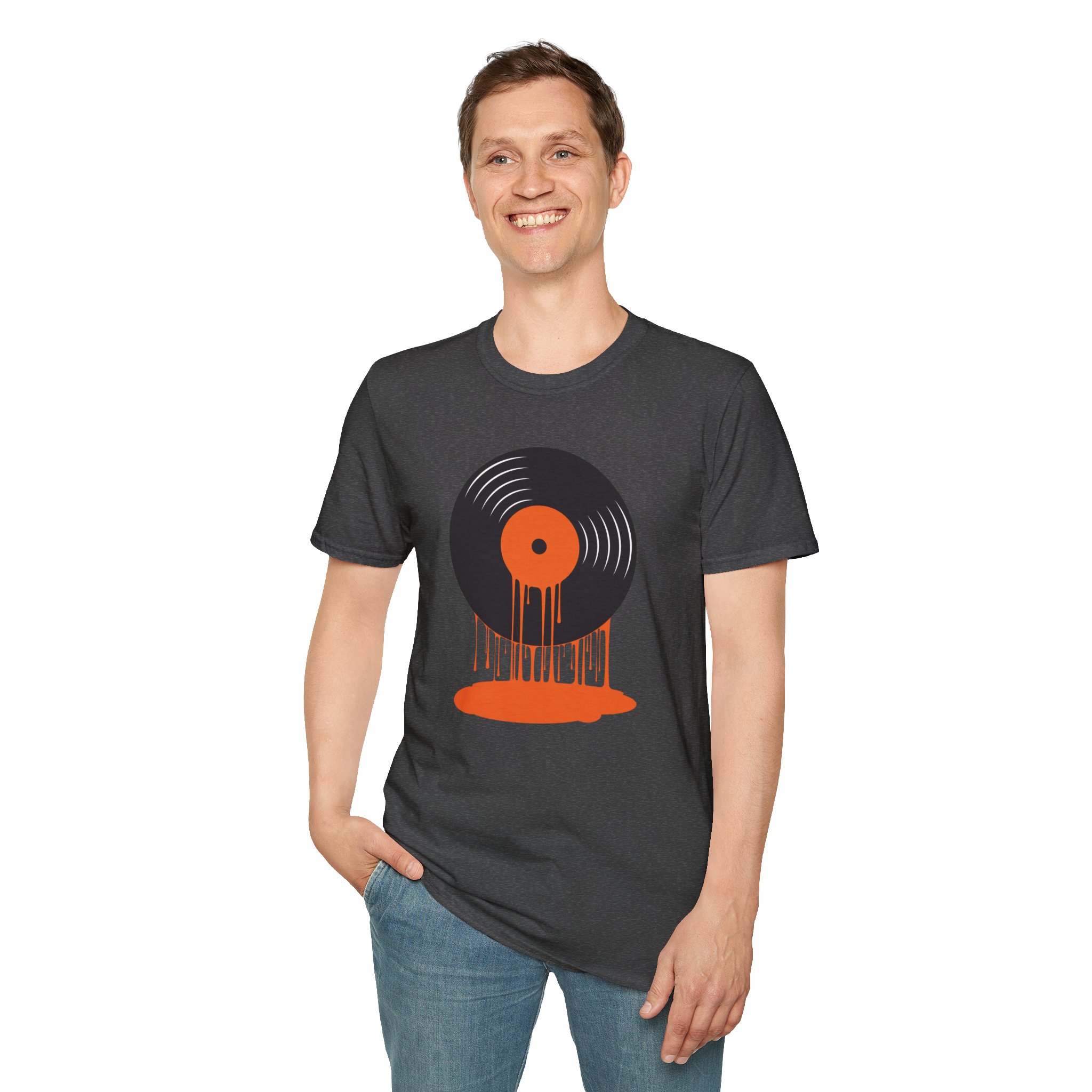 Vinyl Record Drip T-Shirt — Retro Music Tee - Image 66