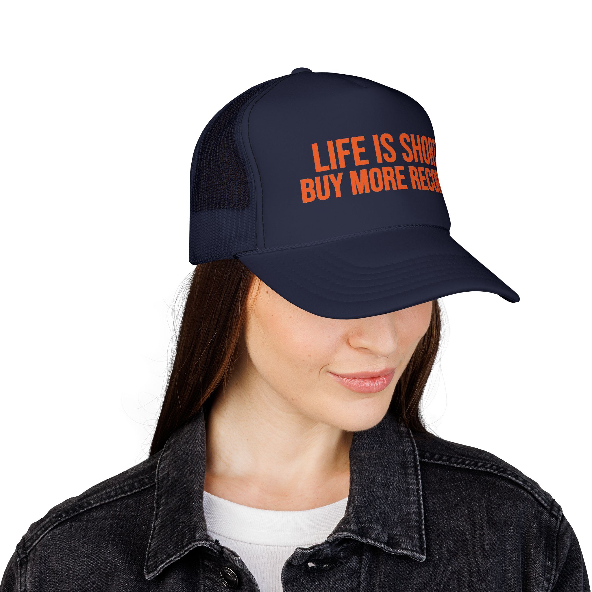 'Life is Short' Trucker Cap - Music Lover's Essential - Image 19