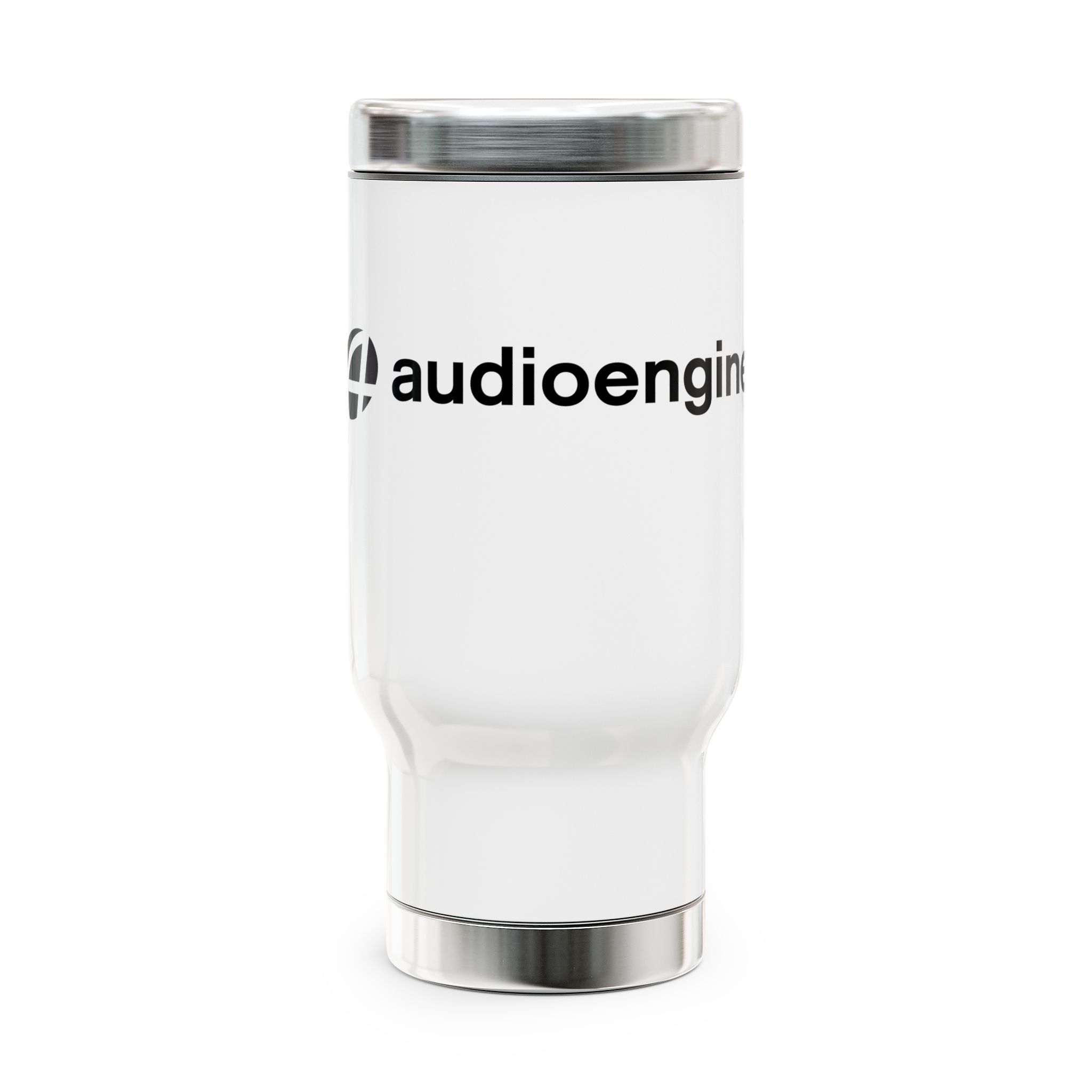 Stainless Steel Travel Mug with Handle, 14oz - Image 1