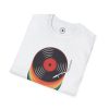 Retro Vinyl Record T-Shirt — Rainbow Stack Turntable Tee - Thumbnail Image 14