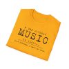 Music Lover's Unisex Softstyle T-Shirt - Perfect Gift for Musicians and Music Enthusiasts - Thumbnail Image 34