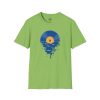 Sunset Vinyl Record T‑Shirt — Retro Music Lake Graphic Tee - Thumbnail Image 2