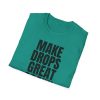 Make Drops Great Again! Unisex Softstyle T-Shirt - Thumbnail Image 38