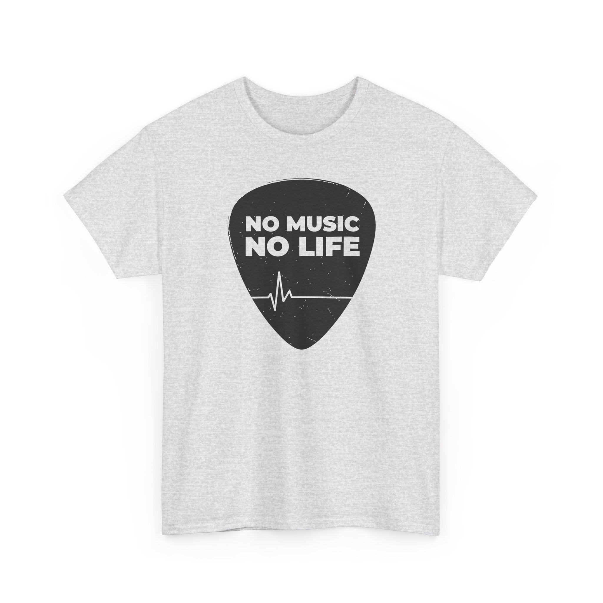 Music Lover Unisex Tee - "No Music No Life" Graphic T-Shirt - Image 7