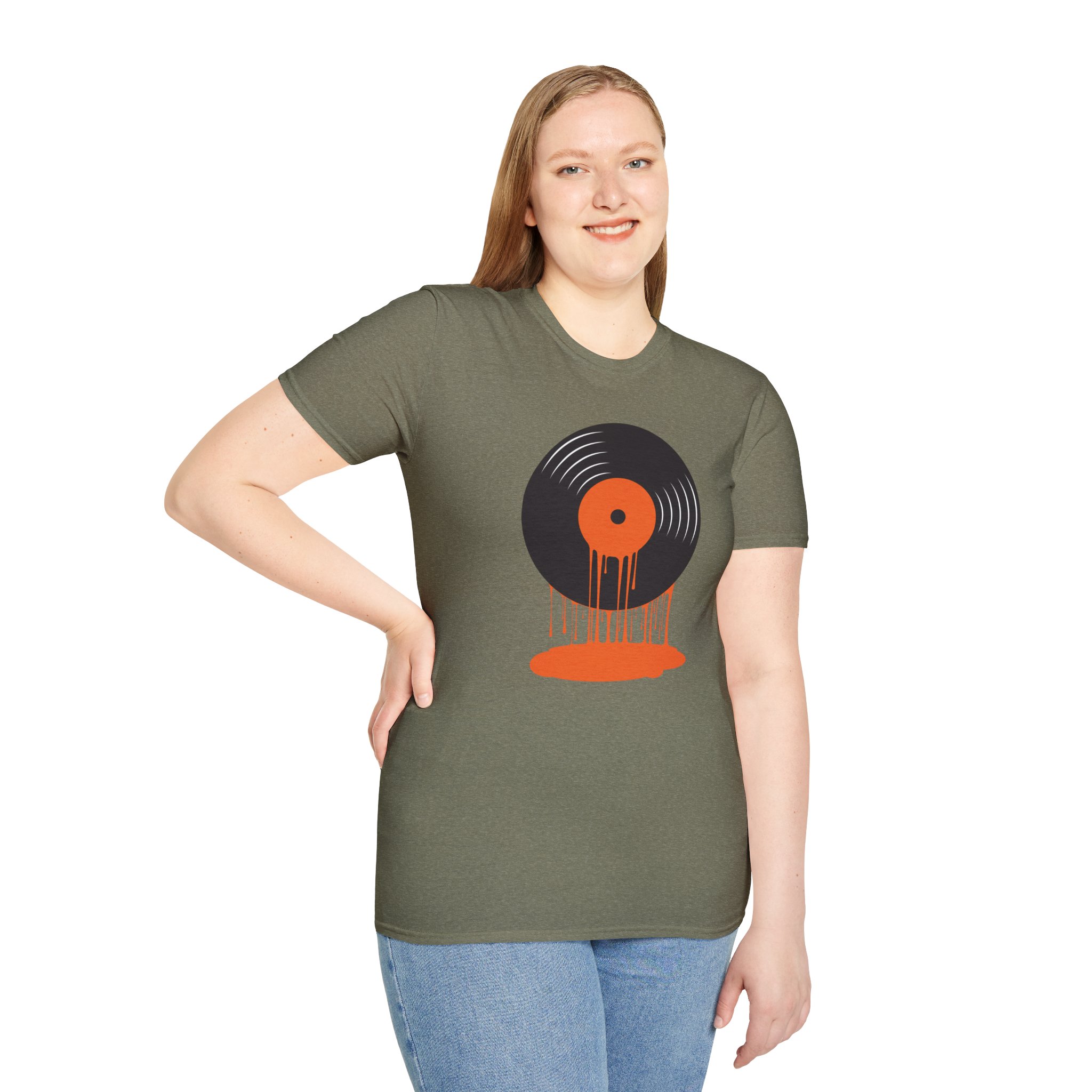 Vinyl Record Drip T-Shirt — Retro Music Tee - Image 45