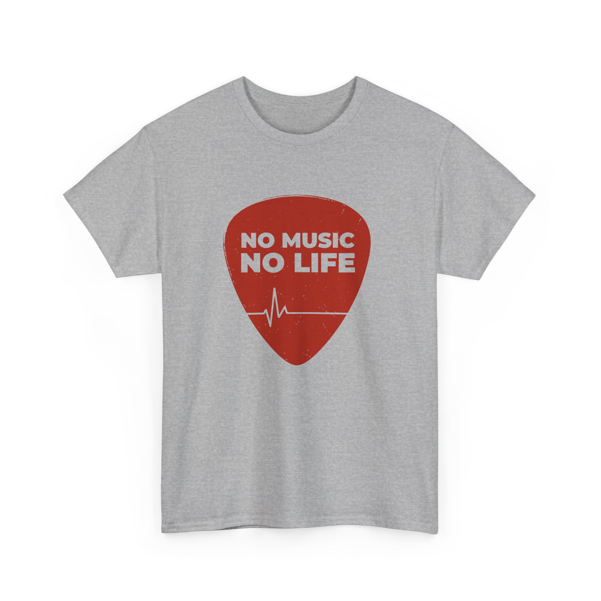 No Music No Life Unisex Heavy Cotton Tee - Image 27