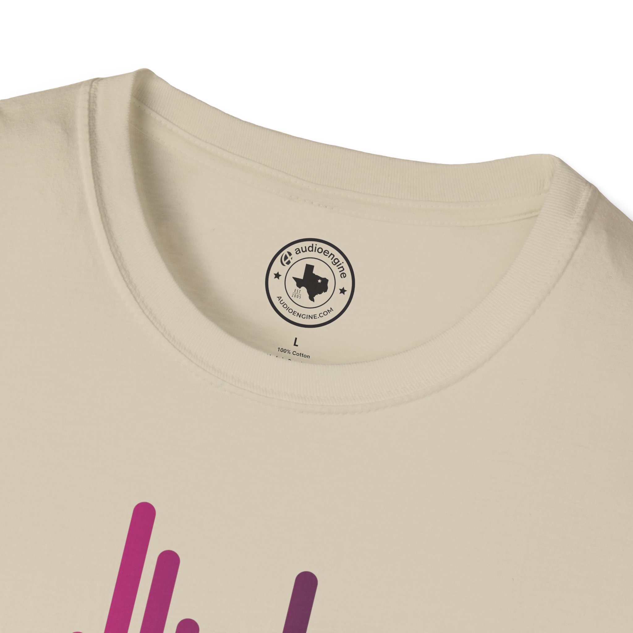 Audio Waveform Graphic Tee — Gradient Soundwave T-Shirt - Image 19