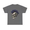 Skull Graffiti T-Shirt, Music Lover Tee, Festival Fashion Shirt, Unisex Graphic Tee, Edgy Streetwear Apparel - Thumbnail Image 41