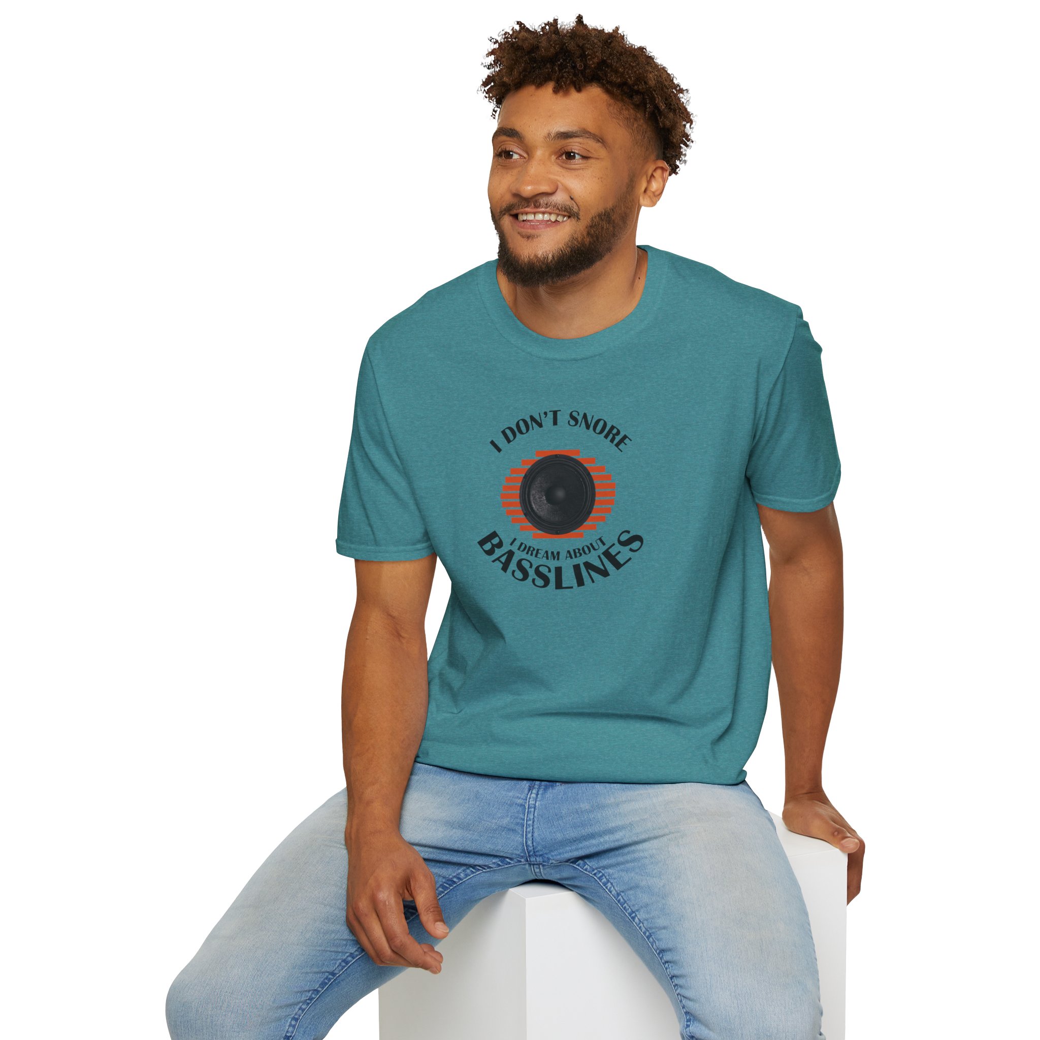 Basslines T-Shirt — “I Don't Snore, I Dream About Basslines” Music Lover Tee - Image 89