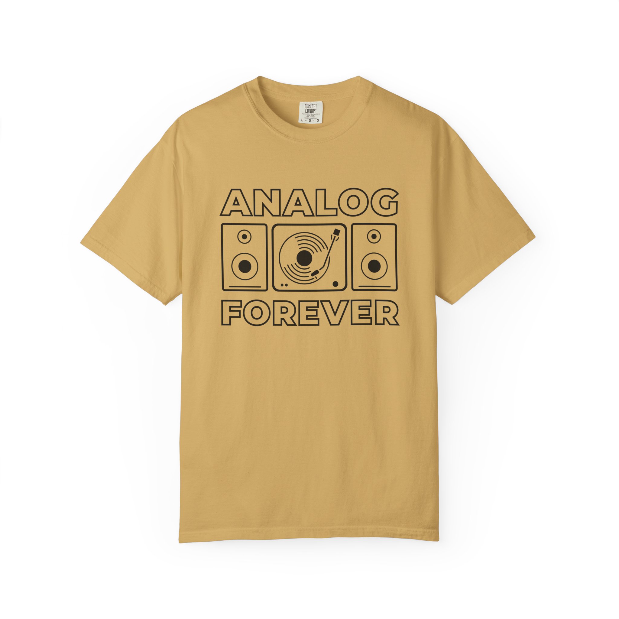 Analog Forever T-Shirt, Unisex Vintage Tee, Music Lover Gift, Retro Style Shirt, Cool DJ Apparel, Casual Streetwear - Image 9