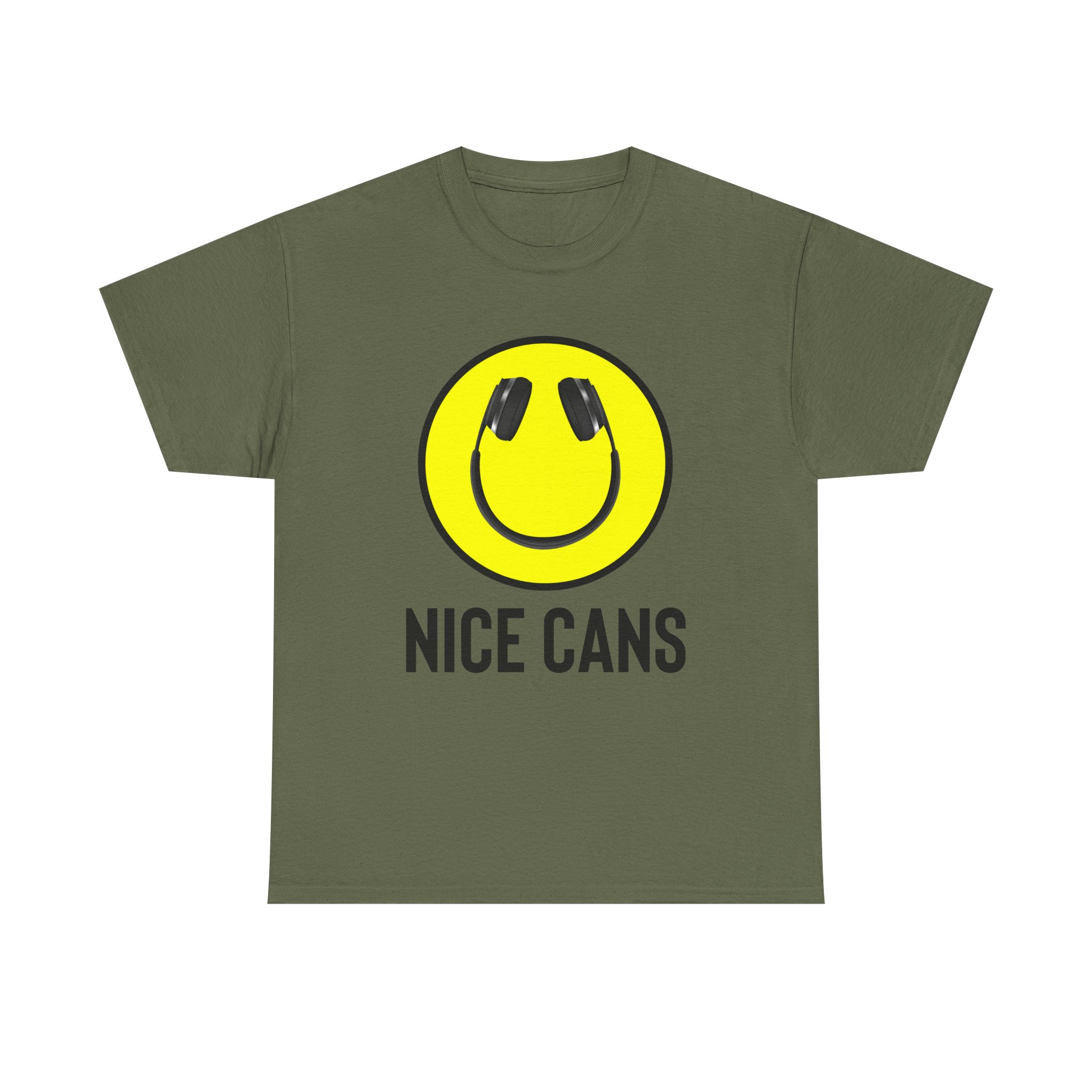 Funny Music Lover Tee - "Nice Cans" Unisex Heavy Cotton Shirt - Image 25