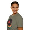 Retro Vinyl Record T-Shirt — Rainbow Stack Turntable Tee - Thumbnail Image 90
