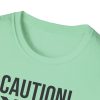 Vinyl Lover T-Shirt — "Caution! Can Talk About Vinyl For Hours" Music Tee - Thumbnail Image 57