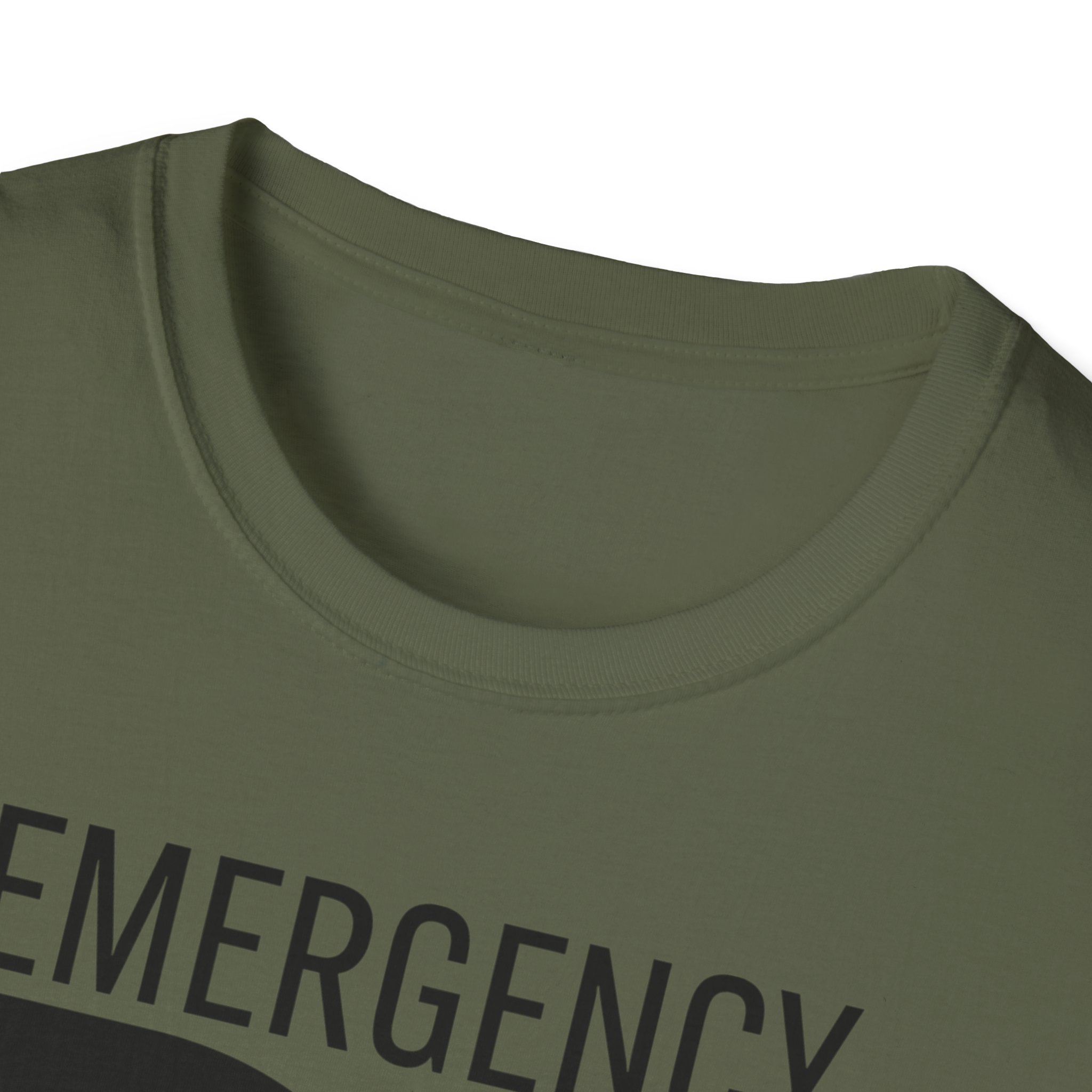 Emergency DJ Unisex Softstyle T-Shirt - Perfect for Music Lovers and Events - Image 23