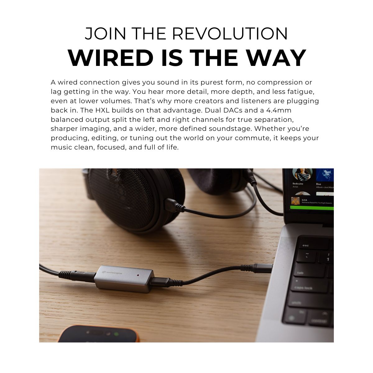 HXL Portable Balanced Headphone Amplifier and HiFi DAC (Open Box) - Image 3