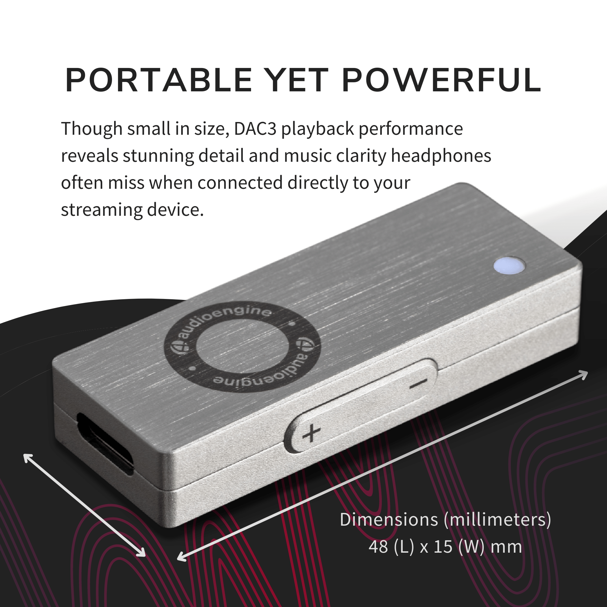 DAC3 Mobile Headphone Amplifier & DAC - Image 3