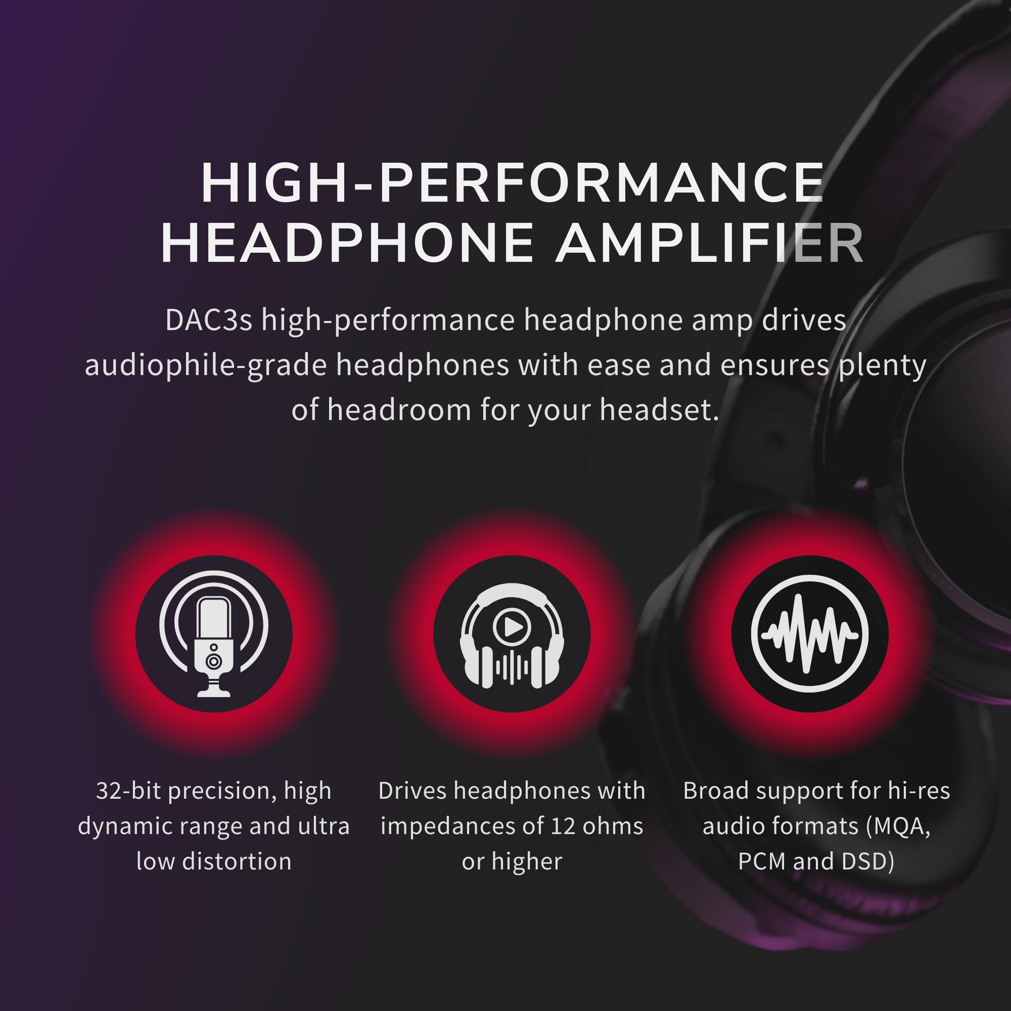 DAC3 Mobile Headphone Amplifier & DAC - Image 4